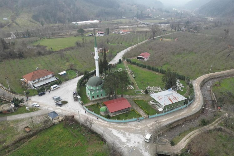 Sakarya Akyazı’da beton yol çalışmaları tamamlandı