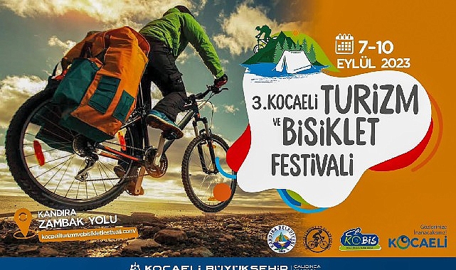 3. Kocaeli Turizm ve Bisiklet Festivali'ne