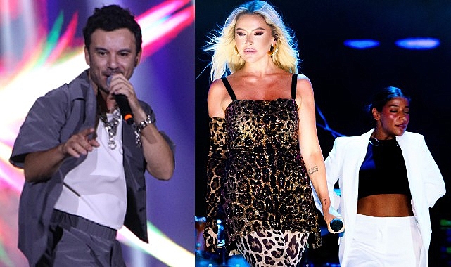 İstanbul Festivali Buray ve Hadise'nin Sahne Şovuyla Işıl Işıl