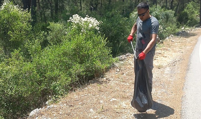 Kemer Belediyesi'nden temizlik çalışmaları