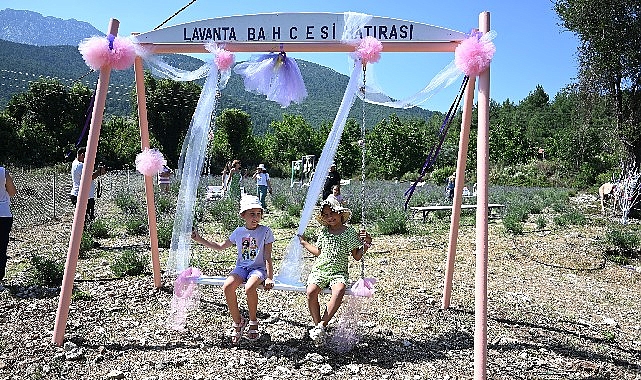 Kemer'de “Lavanta Bahçesi" tanıtım etkinlikleri devam ediyor