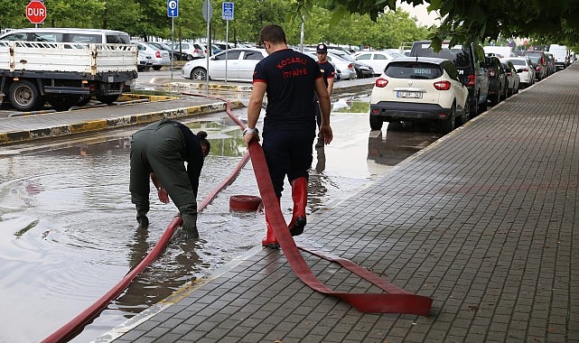 Kocaeli Büyükşehir su baskınlarına karşı teyakkuzda