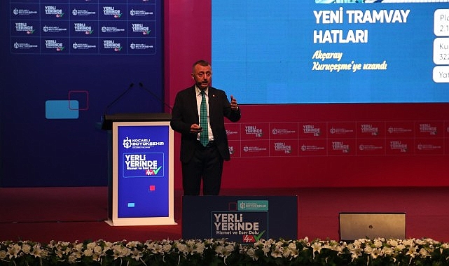 Kocaeli Büyükşehir'den 4 yılda 18.7 milyarlık eser ve hizmet