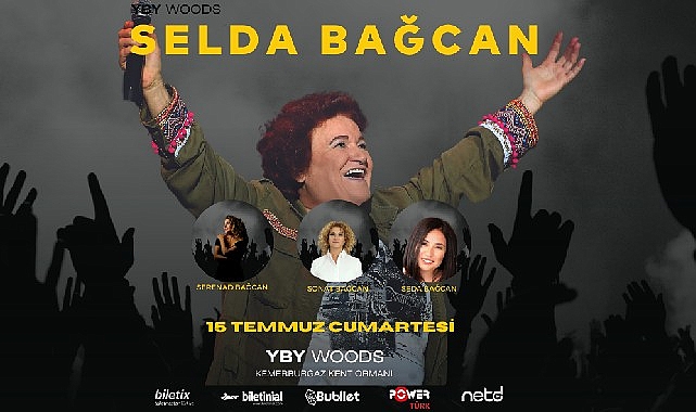 Selda Bağcan, İlk Kez Sanatçı Yeğenleri ve Musa Göçmen Senfoni Orkestrası ile YBY Woods Sahnesinde Bir Arada