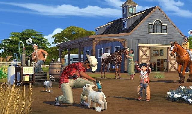 The Sims 4 Horse Ranch Genişleme Paketi Fragmanı Yayınlandı