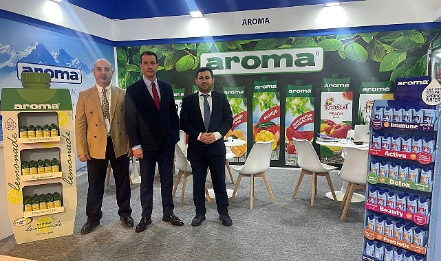 Aroma, Dubai Gulfood'da ürünlerini sektörle buluşturdu.